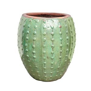 imported chinese rustic rivot jar