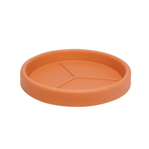 poly rotocast round saucer