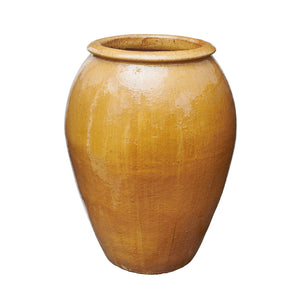 imported vietnam glaze tall oil fat jar