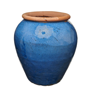 imported chinese rustic belly jar