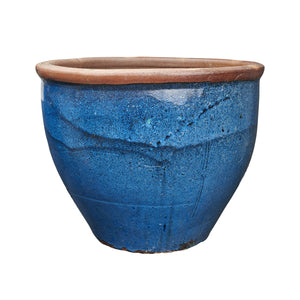 imported chinese rustic rim bell pot