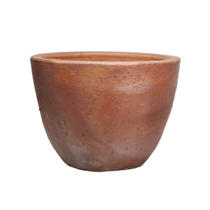 imported vietnam black clay big bell pot